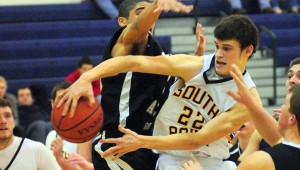 Blake Barnes passes