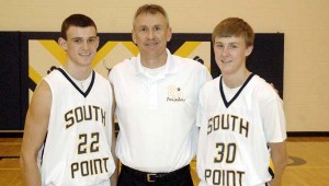 Dad and sons