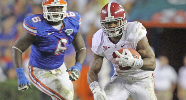 Alabama at Florida football