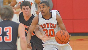 Ironton Fighting Tigers senior guard Zac Carter was named the Associated Press Southeast District Division III Player of the Year.  (Kent Sanborn / Southern Ohio Sports Photos.com)