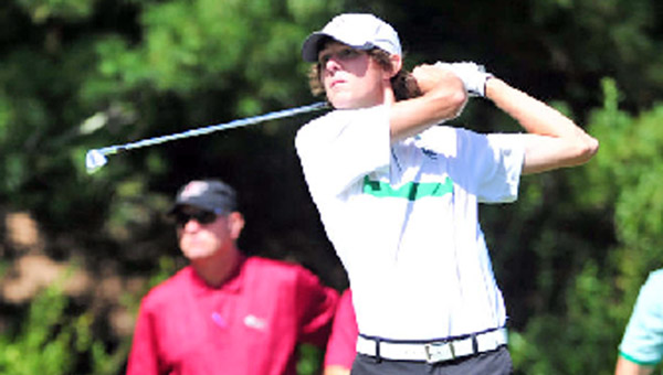 Marshall Thundering Herd senior Nathan Kerns has earned a berth in the NCAA Division I golf tournament. The former Ironton All-Ohio golfer will play May 16-18 at the Ohio State Scarlet Course. (Photo Courtesy of the Marshall Univeristy Sports Information)