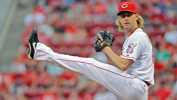Cincinnati pitcher Bronson Arroyo threw six strong innings, but the Reds failed to hold the lead as they lost 11-4 in 10 innings to St. Louis. (Photo Courtesy of The Cincinnati Reds)