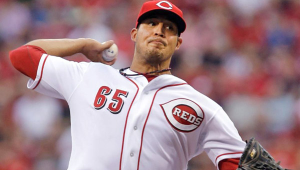 Cincinnati recalled pitcher Pedro Villarreal to take injured Johnny Cueto's spot in the rotation Wednesday but he was knocked around as the Colorado Rockies routed the Reds 12-4. (Photo Courtesy of the Cincinnati Reds.com)