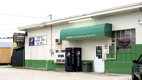 The façade of Patrick’s Country Store in Deering is indicative of owners Teresa and Joel Patrick’s intention to do business the old-fashioned way.