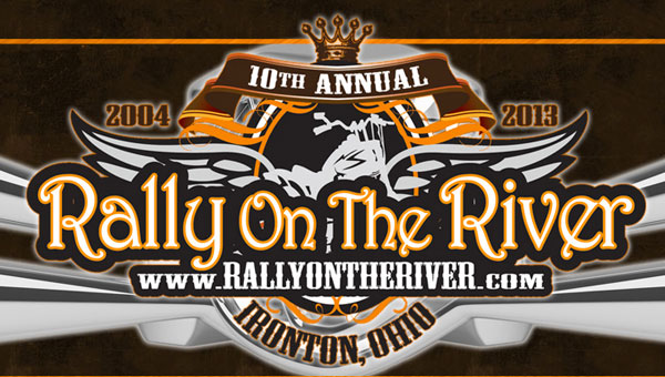 The Rally on the River kicked off its 10th year of bringing bikes, music and entertainment to Ironton.