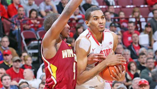 Ohio State forward LaQuinton Ross (10) is one of four returning starters for the Buckeyes this season. (MCT Direct)