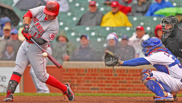 The Cincinnati Reds made a qualifying contract offer of $14.1 million to free agent centerfielder Shin-Soo Choo on Monday. Choo was a key player as the Reds’ leadoff hitter. (MCT Direct Photos)