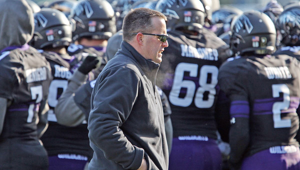 Northwestern coach Pat Fitzgerald said his team is one of many in the Big Ten in danger of not qualifying for a postseason bowl. (MCT Direct Photo)