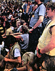 Submitted Dr. Charles Jarrett, far right, appears in a photo in Life Magazine that was taken at Woodstock in 1969.
