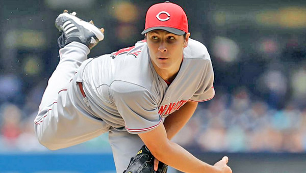 Cincinnati Reds' starting pitcher Homer Bailey went six innings. The Reds lost 4-3 to the Boston Red Sox in 12 innings Tuesday. (MCT Direct Photo)