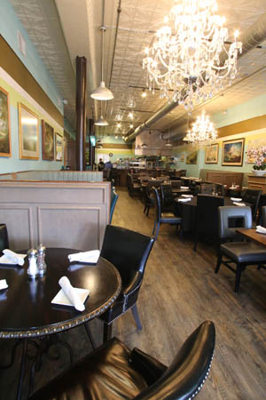 The interior of the Third Avenue restaurant is even a telltale sign that Le Bistro isn’t typical to most fine dining establishments.
