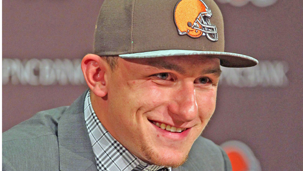 The Cleveland Browns signed first round draft pick Johnny Manziel on Tuesday. Terms of the deal were not disclosed. (MCT Direct Photo)