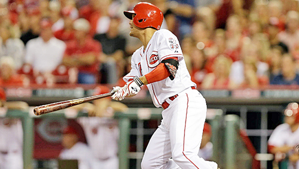 Cincinnati second baseman Kristopher Negron had two hits and an RBI as the Reds blanked the Cleveland Indians 4-0 Thursday. (Courtesy of the Cincinnati Reds.com)