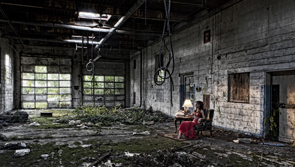 submitted OUS senior applied management major Benjamin Dean submitted three photography entries for the 2014 Photoshop World photography contest and was named one of 20 finalists among the nearly 10,000 entries submitted worldwide. Dean’s winning entry, “Prom Night II,” was taken in an abandoned tank-cleaning facility near the OUS campus in Ironton. It features a young lady in a glamorous gown, juxtaposed against a seemingly rundown and rubbish-filled space. The photograph subject, Rikki Fraley, is an OUS graduate in early childhood education.