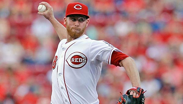 Cincinnati Reds’ rookie Anthony DeSclafani threw a career-high 122 pitches in an 8-5 loss to the Minnesota Twins on Tuesday. The game was delayed two hours due to rain. (Courtesy of the Cincinnati Reds.com)