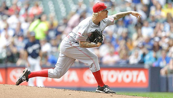 Cincinnati rookie lefthander Jon Lamb had his best performance since being called up to the major leagues on Sunday, but he still failed to get a win as the Reds lost 4-1 to the Milwaukee Brewers. (Photo Courtesy of The Cincinnati Reds.com)