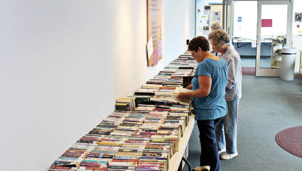 The Friends of the Library put on a book sale this weekend at the Ironton branch of the Briggs Lawrence County Library.