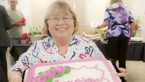 Long-time employee Debbie Moore of Sanctuary of the Ohio Valley, formerly Bryant’s Nursing Home, has retired after 33 years.
