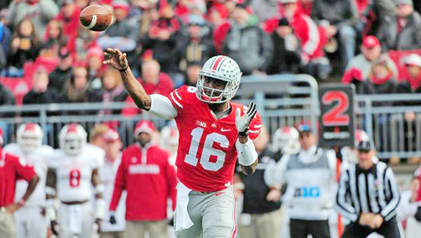 Ohio State head football coach Urban Meyer said Tuesday that J.T. Barrett will be the starting quarterback for the Buckeyes this Saturday night against Rutgers. (MCT Direct photo)