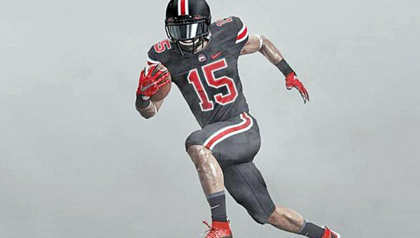 Ohio State will wear special black uniforms on Saturday night when the Buckeyes host Penn State.
