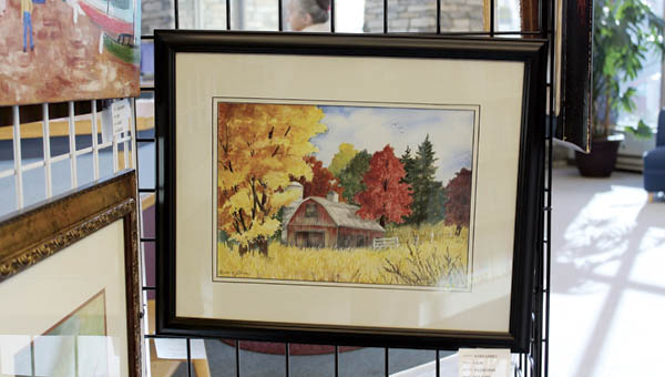 Paintings by Ashland artist Janice LeBrun are now on display at the Ironton Lawrence Briggs Library.