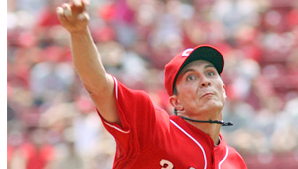 Homer Bailey is expected to be the ace of the Cincinnati Reds’ pitching staff, but he is still recovering from arm surgery last season and is not expected to pitch this year until mid-May. (Photo Courtesy of The Cincinnati Reds.com)