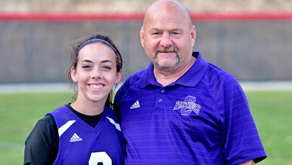 “She could fit in the palm of your hand,” said Aaron Rice, the Chesapeake Lady Panthers’ head softball coach and Laura’s father.