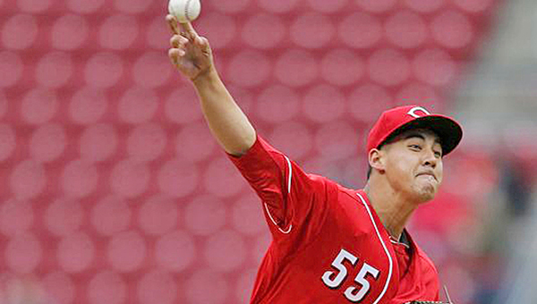 Rookie Robert Stephenson became the first Reds’ pitcher to go seven innings on Tuesday in a 4-3 win over the Colorado Rockies. (Photo Courtesy of The Cincinnati Reds.com)