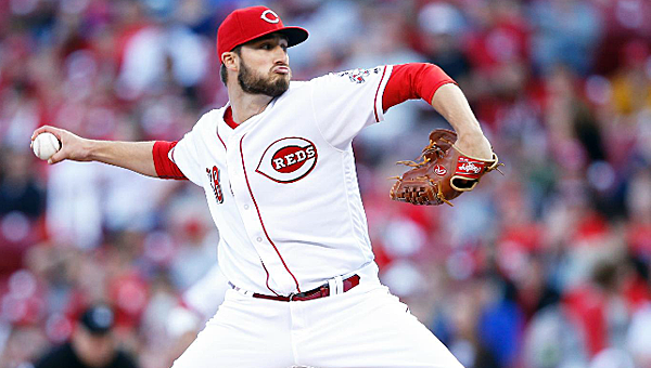Tim Adleman got his first Major League victory in his second career start, pitching five innings of one-run ball. (Joe Robbins of Getty Images/Cincinnati Reds.com)