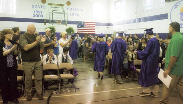 The Open Door School class of 2016 had seven graduates Thursday. It is one of the largest graduating classes of the school.