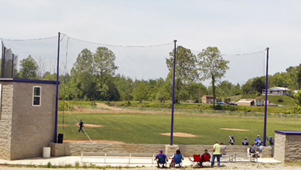 St. Joseph Central Catholic High School held a field dedication on Wednesday in celebration of its first-ever school owned baseball field and to honor those who helped make the project materialize. (Tim Gearhart of Tim's News & Novelties on Park Ave. in Ironton)