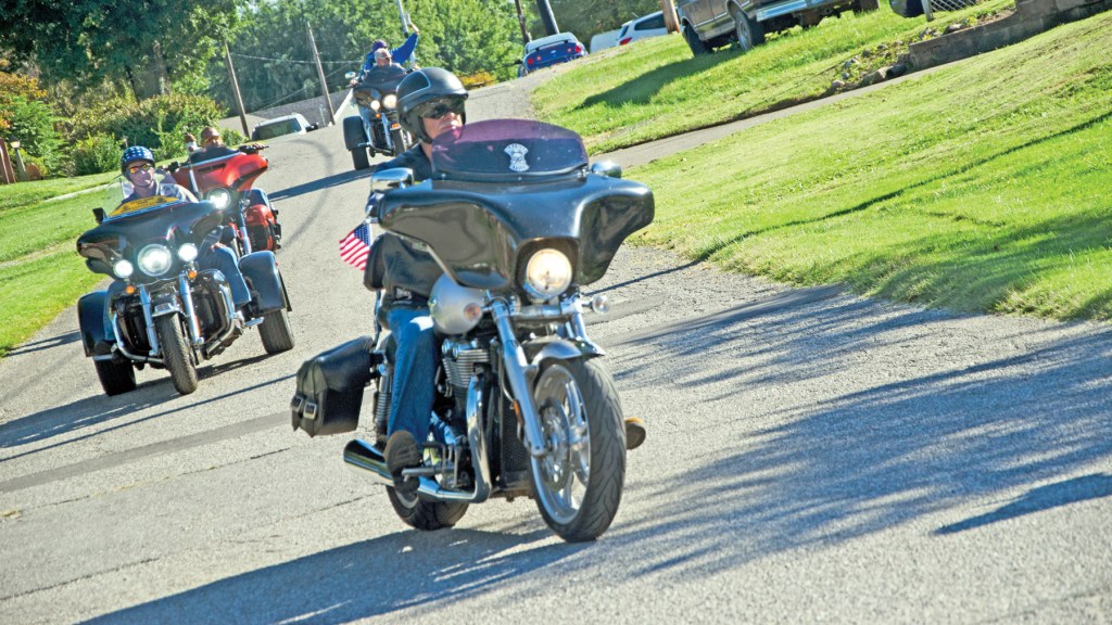 Welcome Home: Bikers Stage Event For Member Injured In Crash In August Welcome Home: Bikers Stage Event For Member Injured In Crash In August