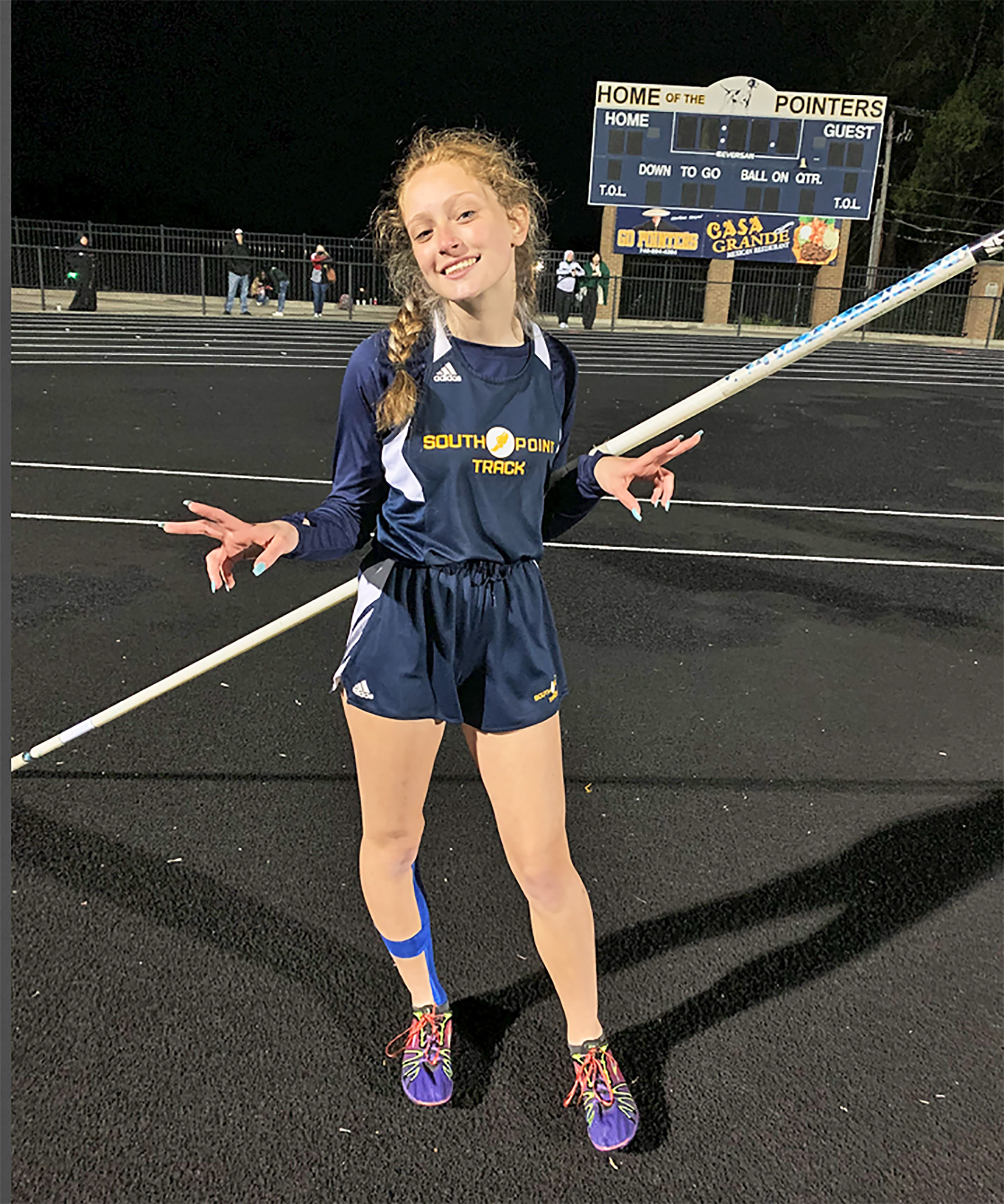 Staley sets SPMS pole vault record The Tribune The Tribune