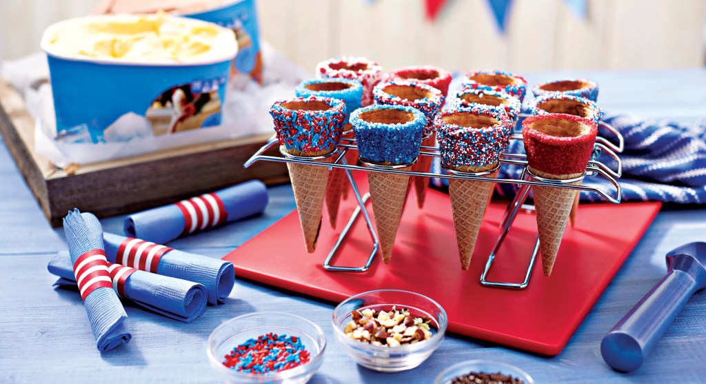 FOOD Dipped Ice Cream Cones, Easy Strawberry Shortcake The Tribune