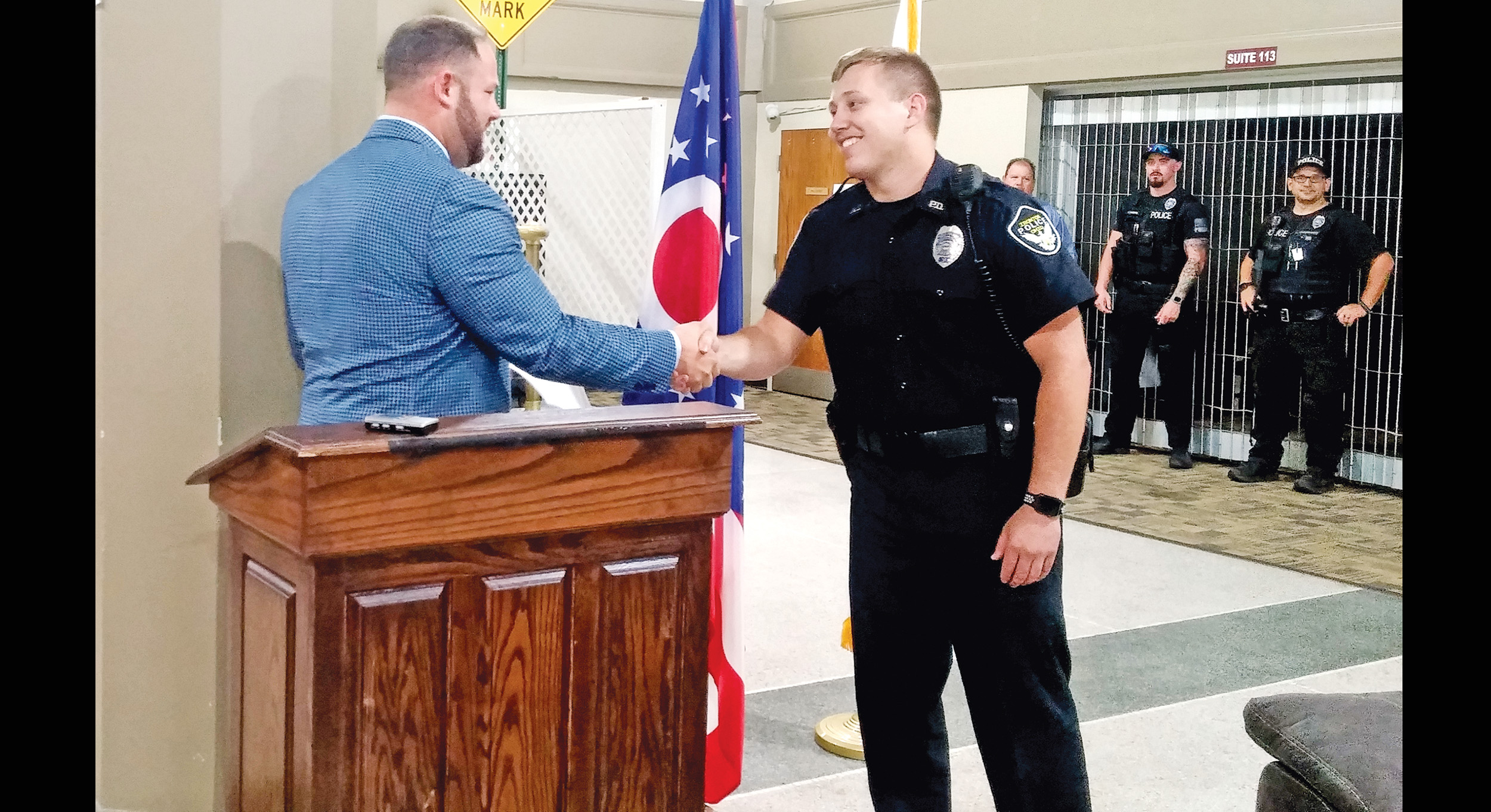 IPD swears in new officer The Tribune The Tribune
