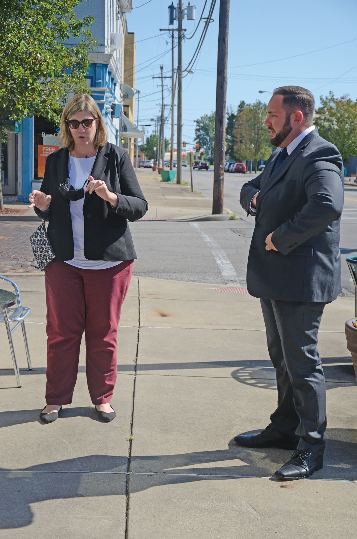Gubernatorial candidate Whaley tours Ironton (WITH GALLERY) The