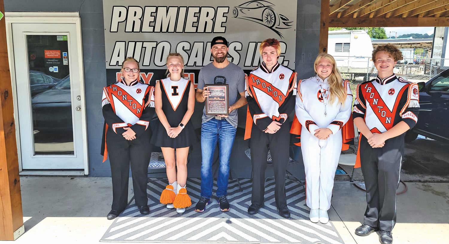 Donations made to Ironton High band The Tribune The Tribune