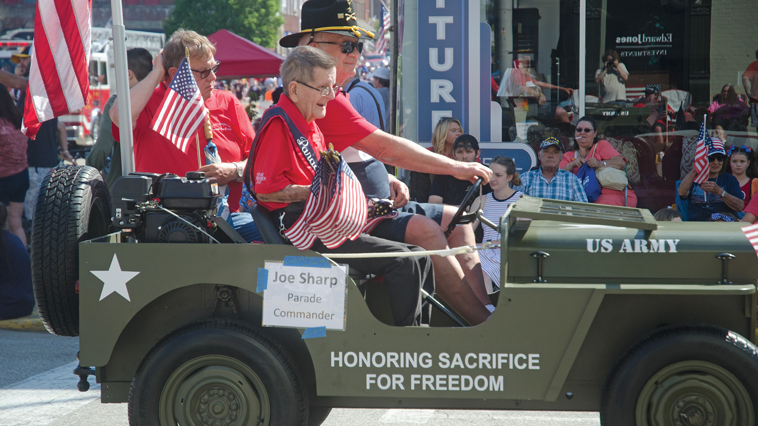 IrontonLawrence County Memorial Day Parade grand marshals The
