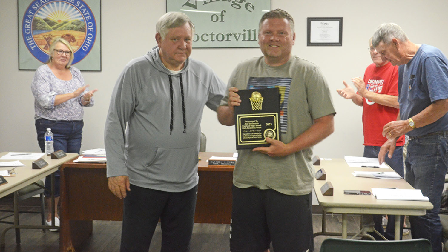 Buchanan honored by Proctorville mayor, council The Tribune The Tribune