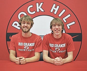 Victor Day (left) and Brayden Adams both signed with Rio Grande