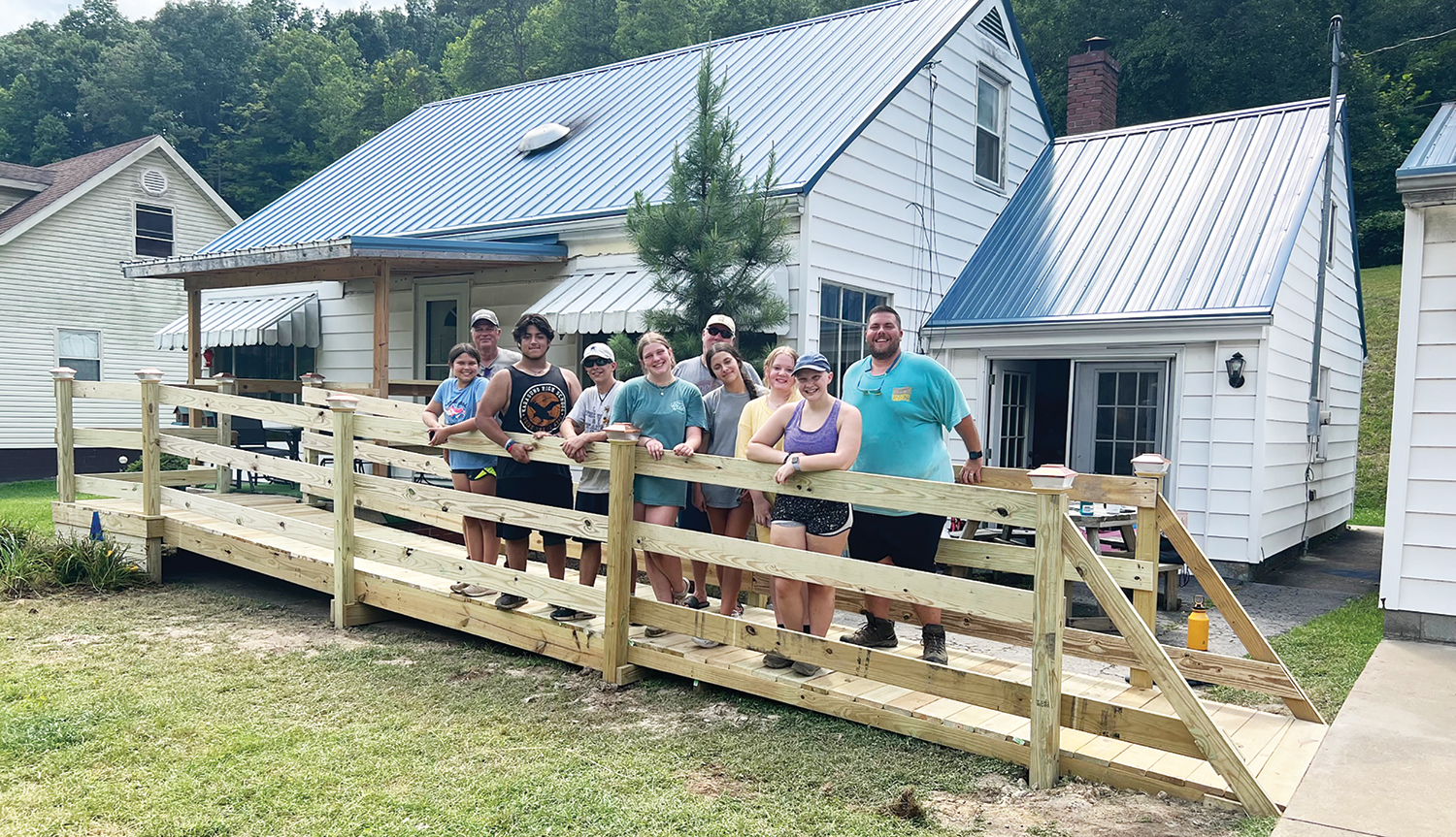 Visiting church group builds wheelchair ramps for locals | The Tribune