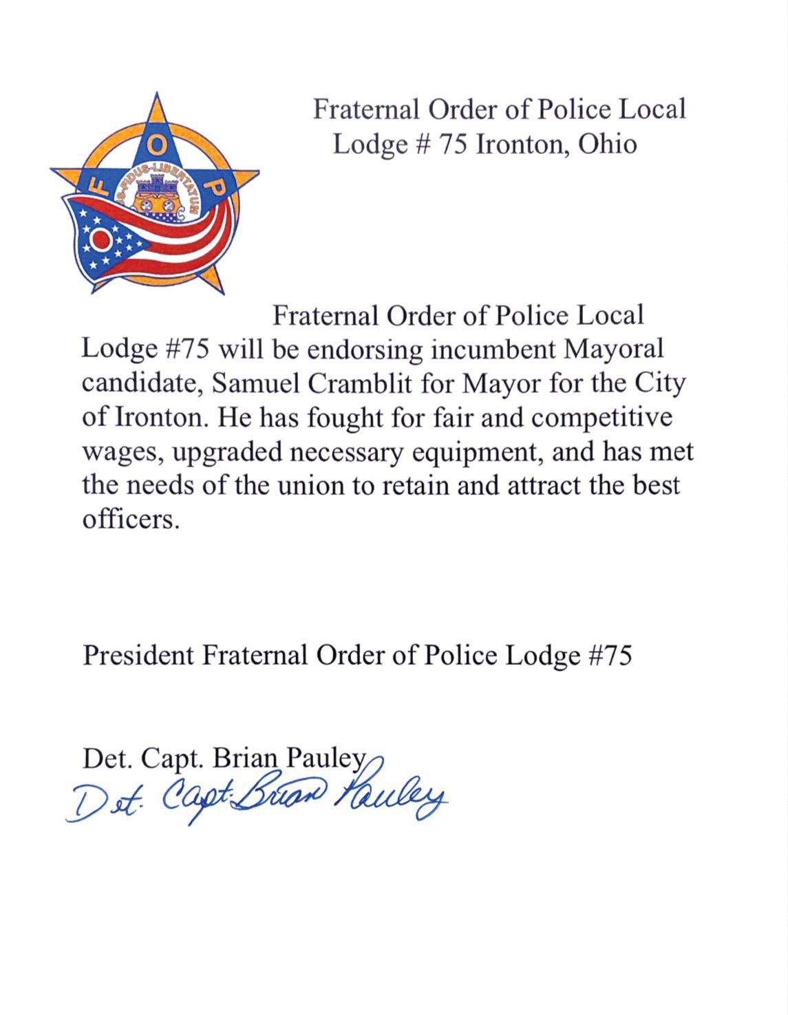 Cramblit wins key union endorsements The Tribune The Tribune