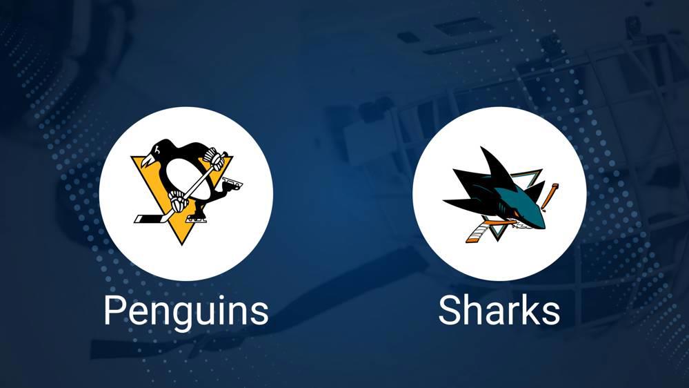 Where to Watch Pittsburgh Penguins vs. San Jose Sharks on TV or